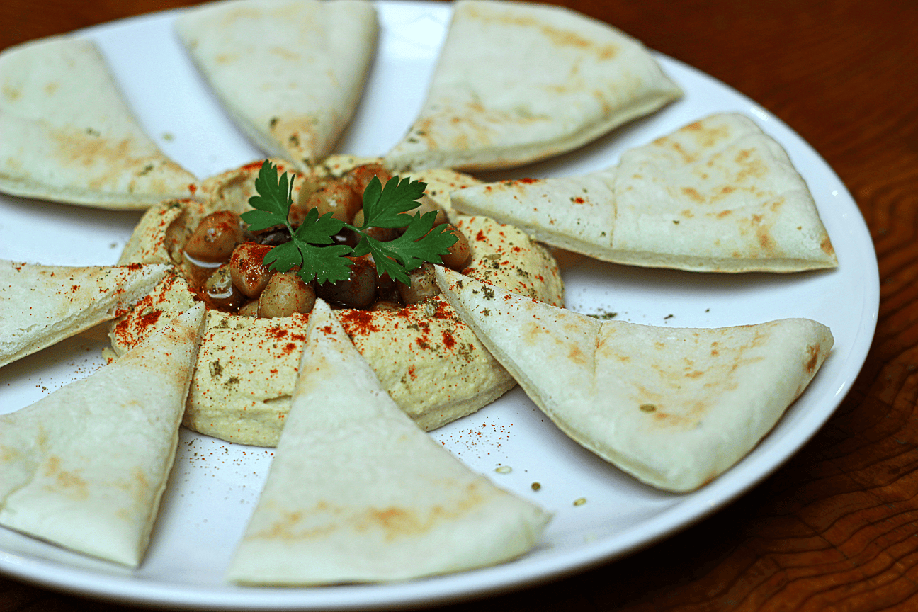hummus plate